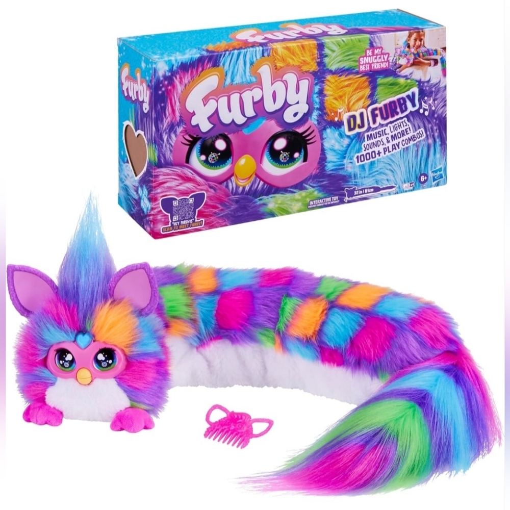 Furby Colorful Plush Toy